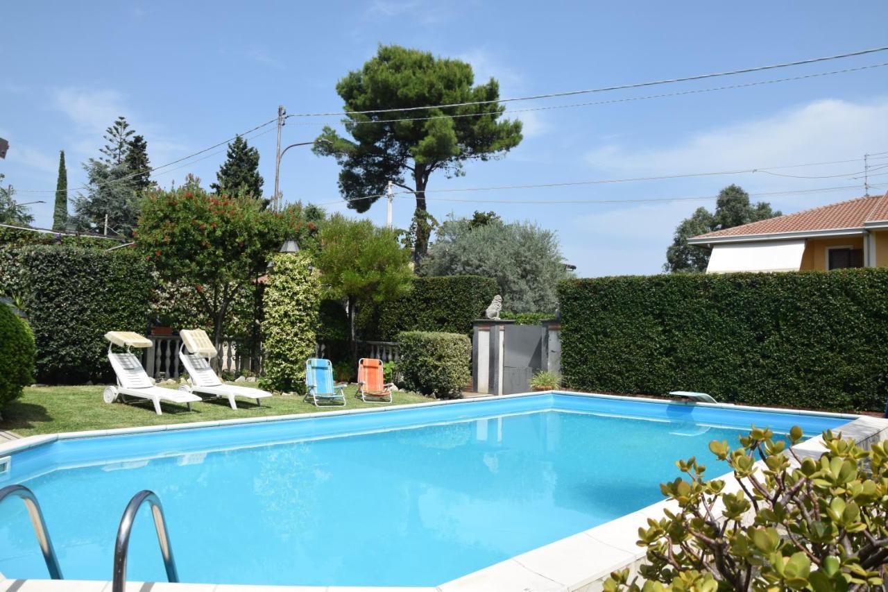 La Quintecita Villa Con Piscina Privata - Vicino Catania E Etna 산 조반니 라푼타 외부 사진